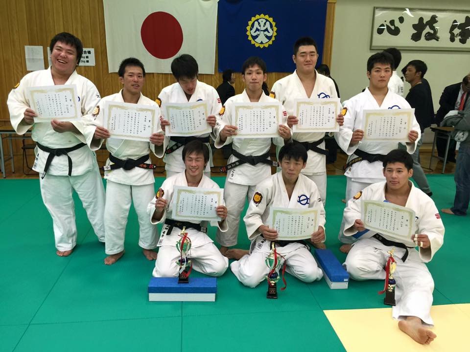 代表の柔道時代の写真
