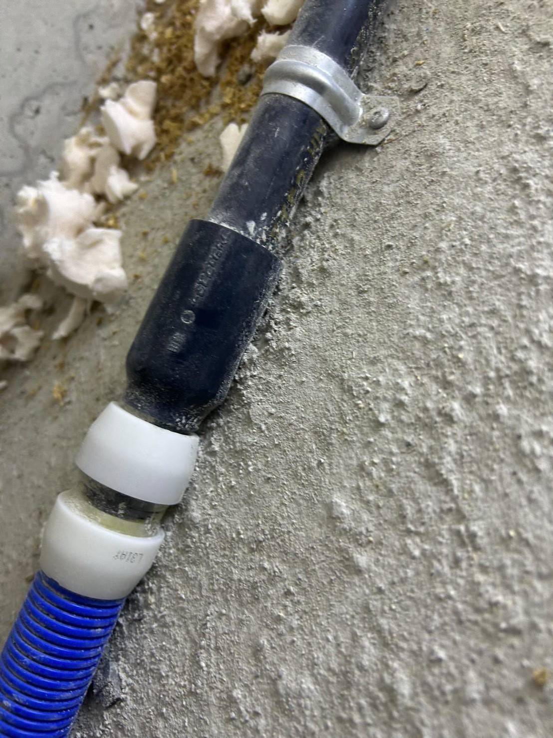 配管接続の施工事例